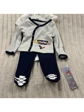 NFL Houston Texans Baby Outfit Size 0/3 Months New with Tags